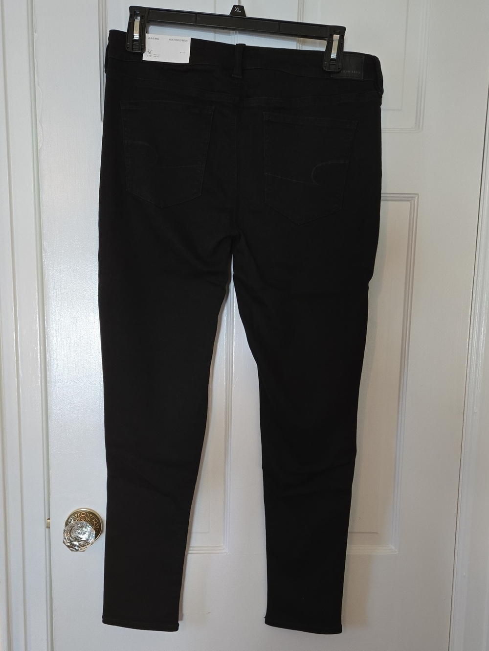 NWT AE Women's Black Slim Stretch Jegging Jeans